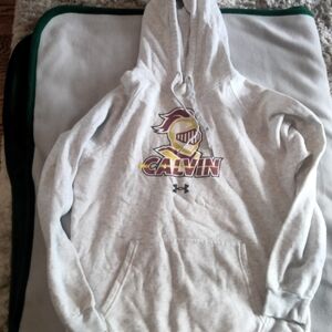 Under Armour Gray Hoodie with Calvin Logo